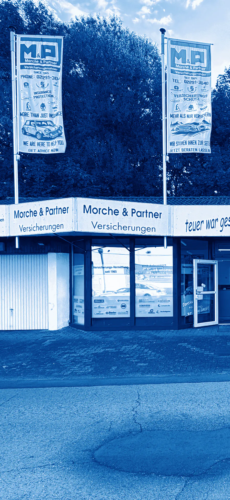 Außenansicht des Büros von Morche und Partner in Waldbröl